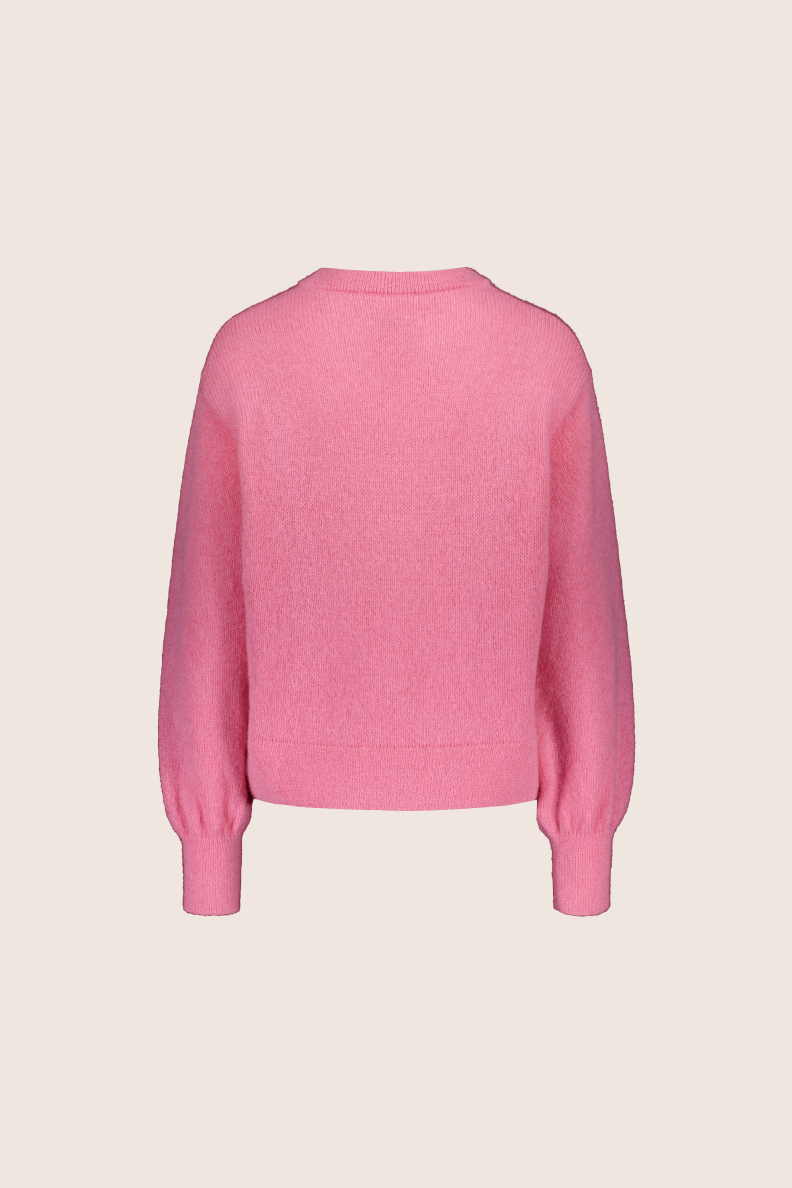Mohair jumper, pink