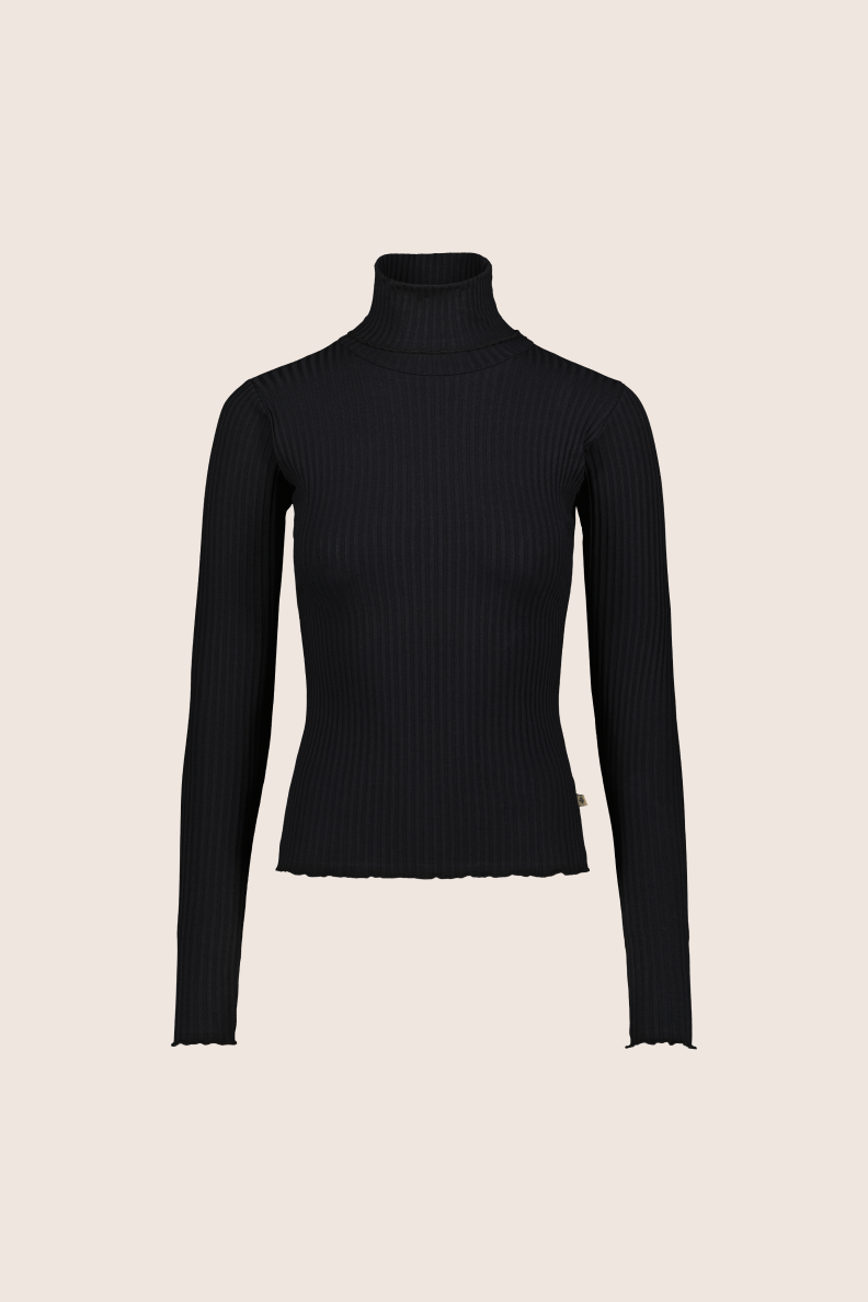 Rib Turtleneck