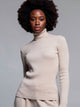 Frost Ribbed Turtleneck
